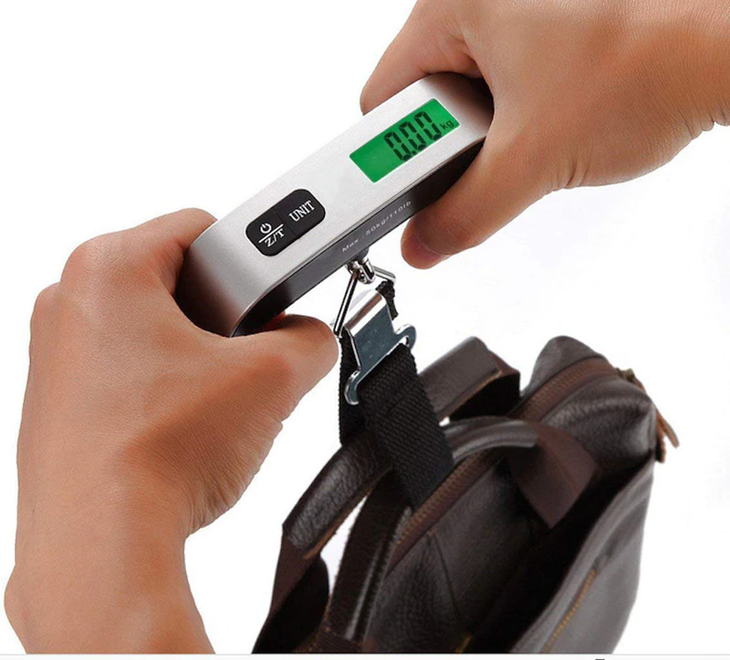Sanción postre me quejo Balanza digital portátil ideal para viaje – Pesa valijas de máximo 50 kg –  Tienda Novelty 🇺🇾
